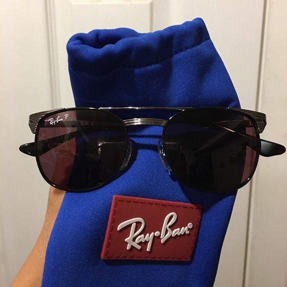😎Unisex Ray Ban Polarized Signet Jr Sunglasses 😎